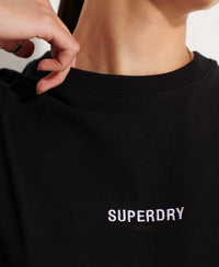 Superdry Code Micro T-Shirt-Black - Superdry Singapore