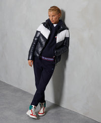 Sportstyle Graphic Hoodie-Navy - Superdry Singapore