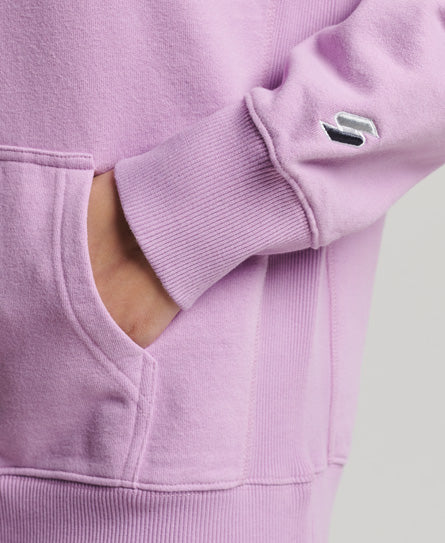 Code Cl Linear Os Hood - Mid Lilac - Superdry Singapore