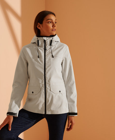 Hydrotech Stealth Jacket - Grey - Superdry Singapore