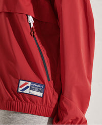 Sportstyle Cagoule Jacket - Red - Superdry Singapore