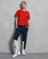Sportstyle Boxy T-Shirt-Red - Superdry Singapore