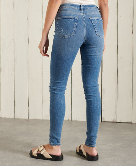 High Rise Skinny Jeans - None - Superdry Singapore