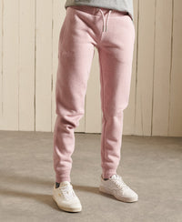 Vintage Logo Embroidered Joggers - Pink - Superdry Singapore
