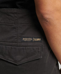 Organic Cotton Slim Cargo Pants - Black - Superdry Singapore
