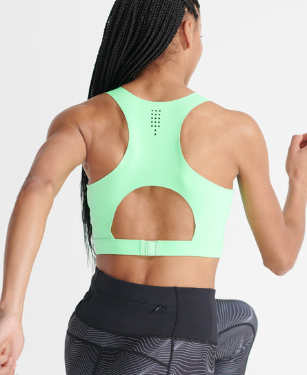 Running Moulded Bra - Green - Superdry Singapore