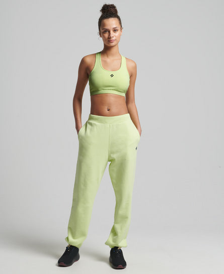 Core Mid Impact Bra-Lime Yellow - Superdry Singapore