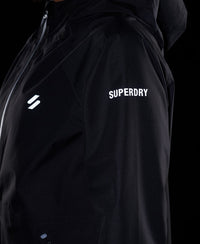 Waterproof Jacket - Black - Superdry Singapore