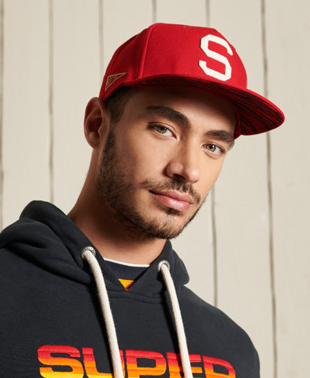 Chinese New Year Bboy Cap - Red - Superdry Singapore