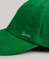 Vintage Embroidered Cap - Green - Superdry Singapore