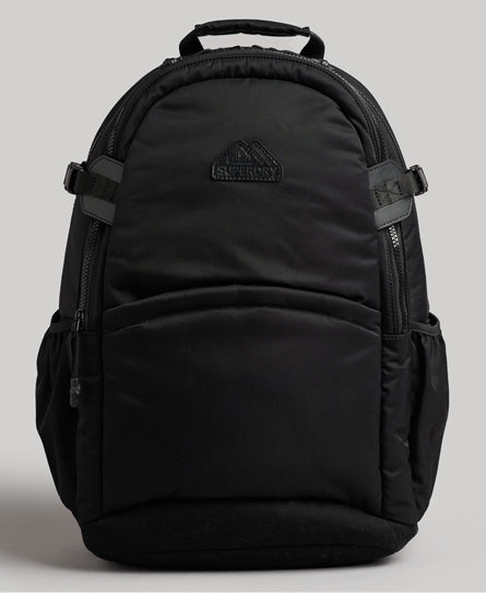 Unisex Nylon Tarp Backpack - Black - Superdry Singapore