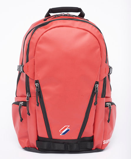 Code Tarp Backpack - Red - Superdry Singapore
