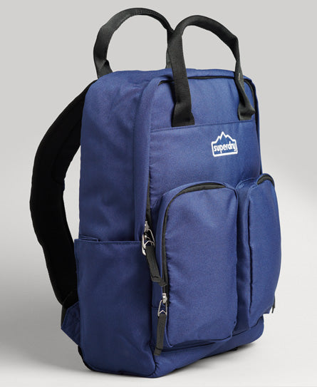 Vintage Top Handle Backpack - Blue - Superdry Singapore