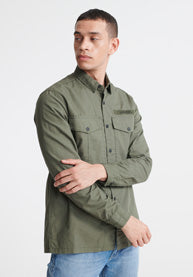 Field Edition L/S Shirt - Superdry Singapore