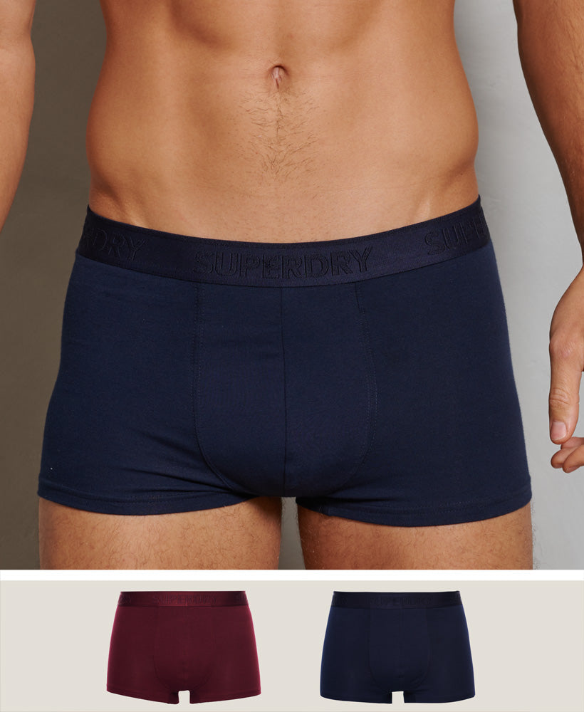 Classic Trunk Double - Deep Port/Nautical Navy - Superdry Singapore
