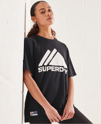Mountain Sport Mono T-Shirt - Black - Superdry Singapore