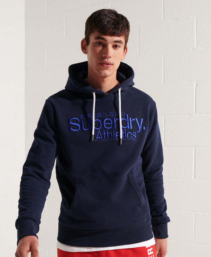 Cl Ath Hood - Navy - Superdry Singapore