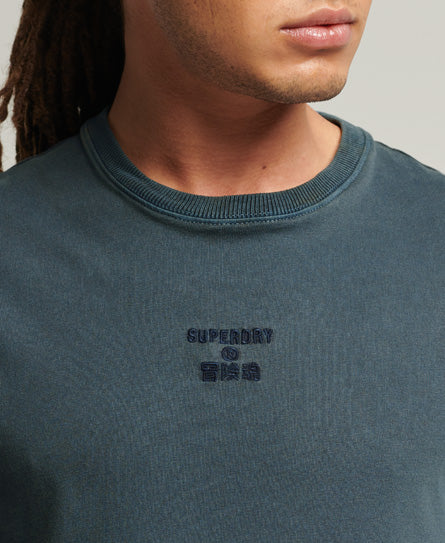 Core Logo Loose T-Shirt - Deep Navy - Superdry Singapore