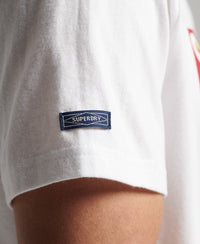 Vintage Core Logo Seasonal T-Shirt - White - Superdry Singapore