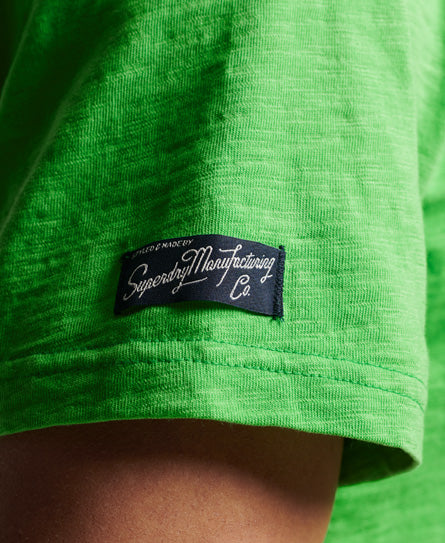 Vintage Logo Seasonal T-Shirt - Acid Green - Superdry Singapore