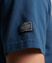 Vintage Logo Narrative T-Shirt - Blue Bottle - Superdry Singapore