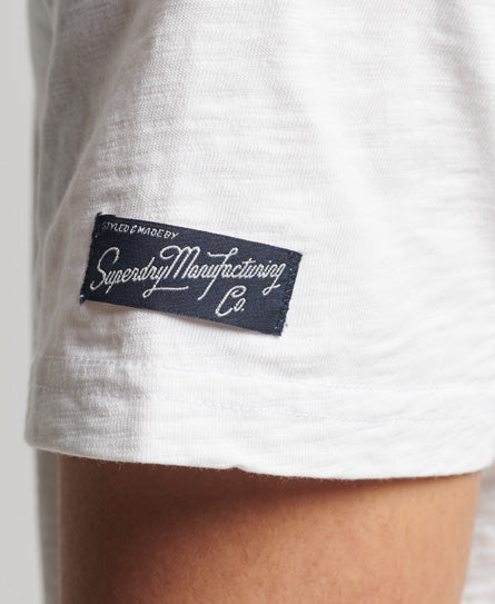 Vintage Logo Seasonal T-Shirt - White - Superdry Singapore
