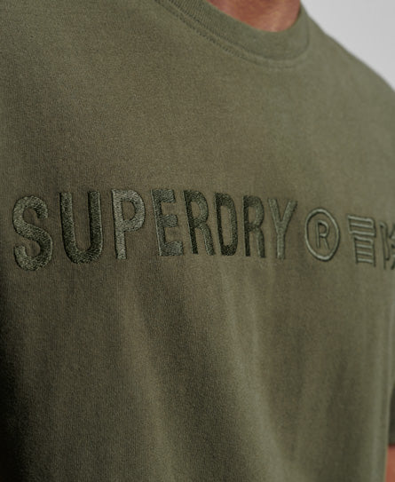 Vintage Logo T-shirt - Chive - Superdry Singapore