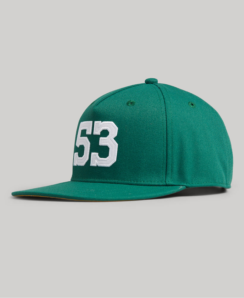 Vintage B Boy Cap-Emerald Green - Superdry Singapore