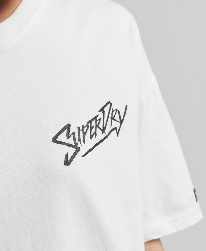Vintage Cali T-Shirt - Winter White - Superdry Singapore