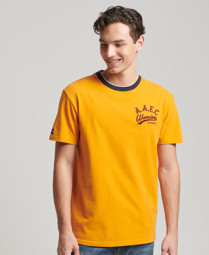 Collegiate T-Shirt - Gold - Superdry Singapore