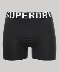 Boxer Dual Logo Double Pack - Superdry Singapore