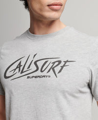 Vintage Cali T-Shirt - Grey Marl - Superdry Singapore