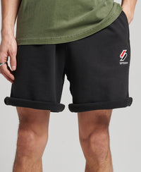 Sportstyle Essential Shorts - Black - Superdry Singapore