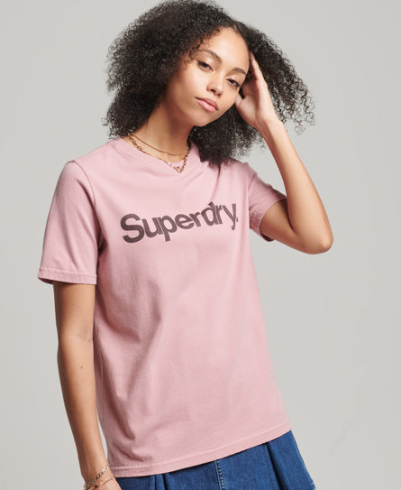 Cl Tee - Soft Pink - Superdry Singapore
