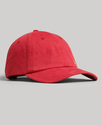 Vintage Embroidered Cap - Varsity Red - Superdry Singapore