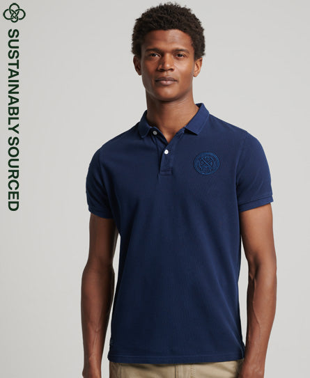 Vintage Superstate Polo - Atlantic Navy - Superdry Singapore