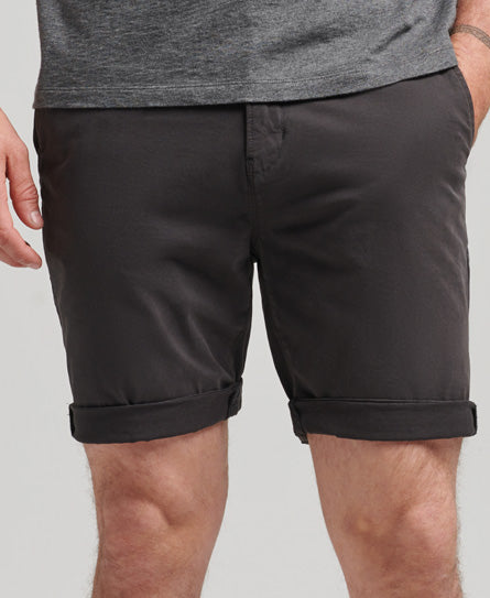 Studios Core Chino Short - Black - Superdry Singapore