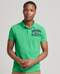 Superstate Polo Shirt - Kelly Green - Superdry Singapore