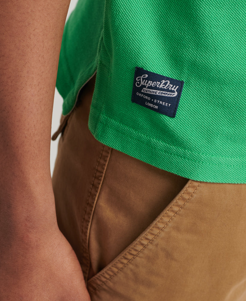 Superstate Polo Shirt - Kelly Green - Superdry Singapore