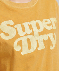 Cooper Classic 70s Logo T-Shirt - Utah Gold - Superdry Singapore
