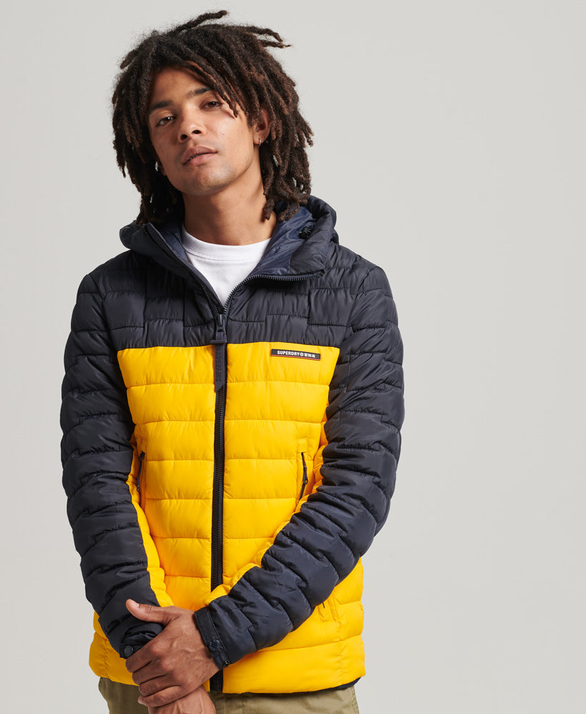Expedition Radar Quilted Mix Fuji Jacket - Volt - Superdry Singapore