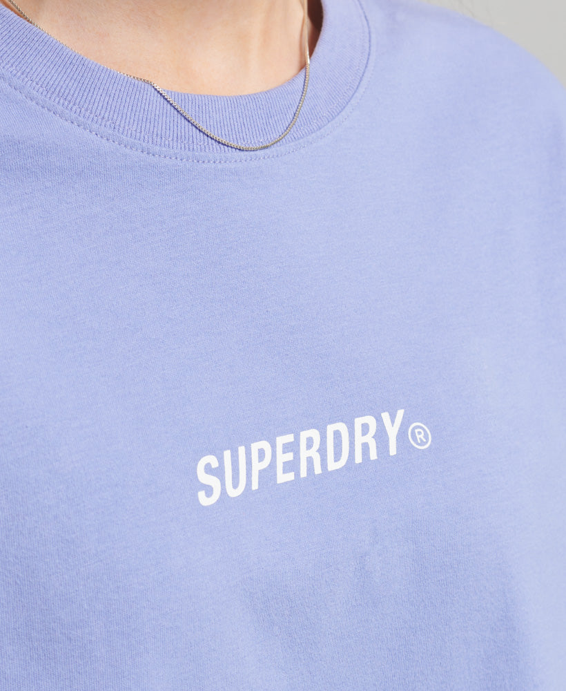 Core Sport T-Shirt - Jacaranda - Superdry Singapore