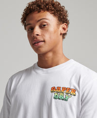 Into The Woods Graphic T-Shirt - Optic - Superdry Singapore