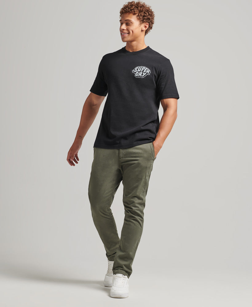 Into The Woods Graphic T-Shirt - Jet Black - Superdry Singapore