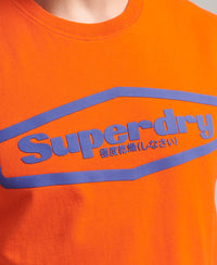 Game On 90s Logo T-Shirt - Pureed Pumpkin - Superdry Singapore