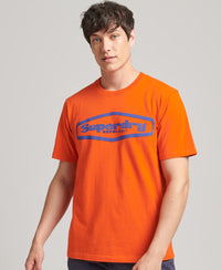 Game On 90s Logo T-Shirt - Pureed Pumpkin - Superdry Singapore