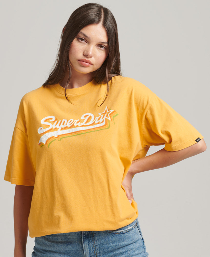 Vintage Logo Rainbow T-Shirt - Superdry Singapore