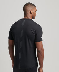 Organic Cotton Core Loose Short Sleeve T-Shirt - Black - Superdry Singapore