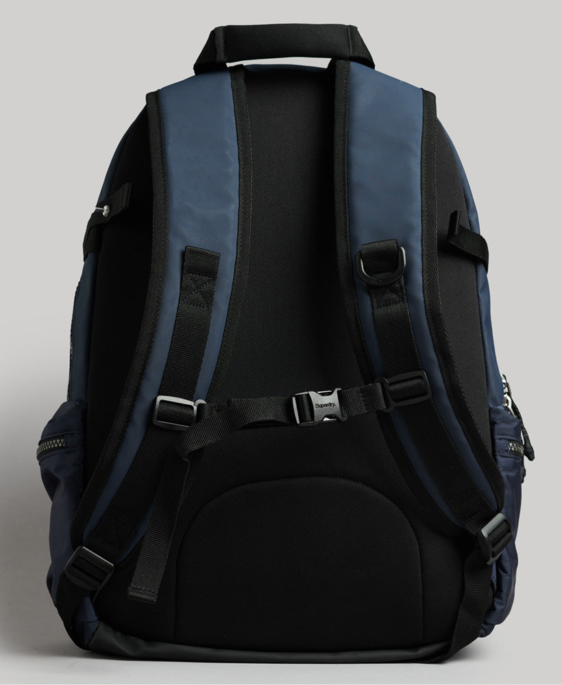 Mountain Tarp Graphic Backpack - Deep Navy - Superdry Singapore