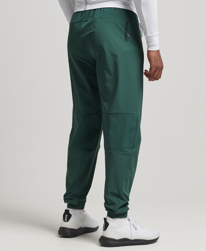 Stretch Woven Track Pants - Eagle Green - Superdry Singapore